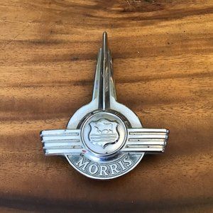 Rare Vintage Morris Hood Ornament/Emblem